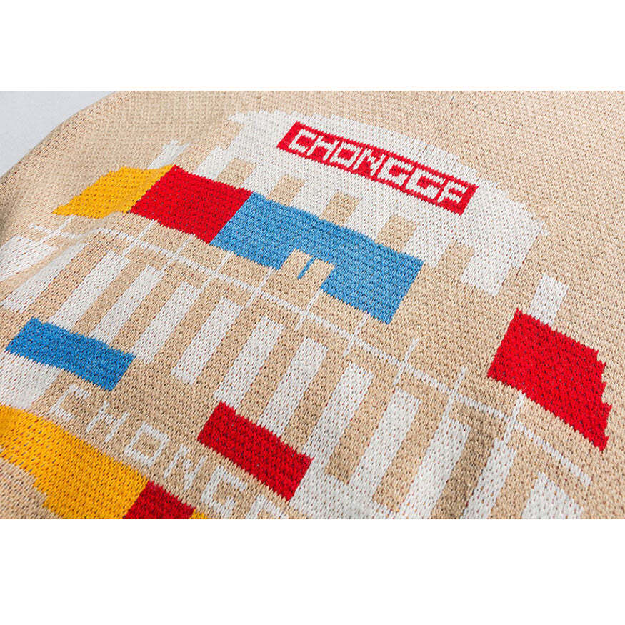 Style Core Aesthetics, New Style Trends Funny Graphic Pattern Vest Sweater Style Core Aesthetics, New Style Trends Funny Graphic Pattern Vest Sweater