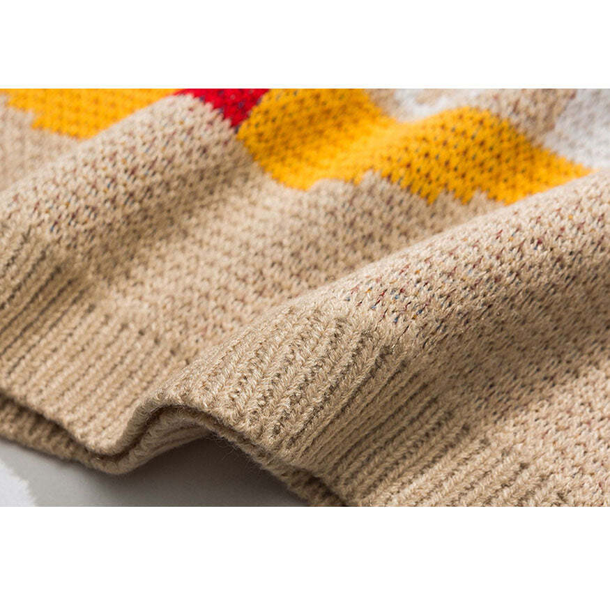 Style Core Aesthetics, New Style Trends Funny Graphic Pattern Vest Sweater Style Core Aesthetics, New Style Trends Funny Graphic Pattern Vest Sweater