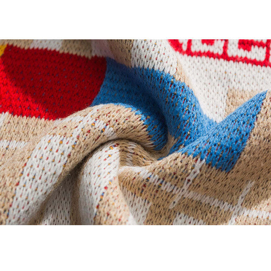 Style Core Aesthetics, New Style Trends Funny Graphic Pattern Vest Sweater Style Core Aesthetics, New Style Trends Funny Graphic Pattern Vest Sweater