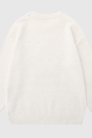 Style Core Aesthetics, New Style Trends Funny Star Pattern Embroidered Pullover