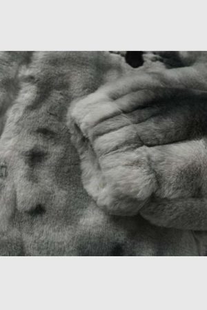 Style Core Aesthetics, New Style Trends Fuzzy Tie-Dye Sherpa Padded Jacket