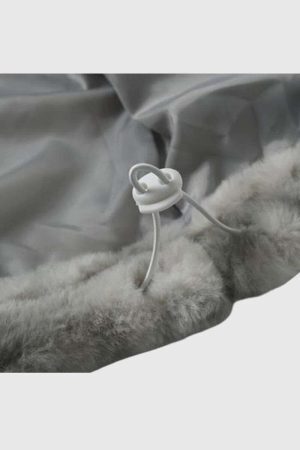 Style Core Aesthetics, New Style Trends Fuzzy Tie-Dye Sherpa Padded Jacket