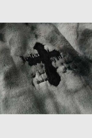 Style Core Aesthetics, New Style Trends Fuzzy Tie-Dye Sherpa Padded Jacket