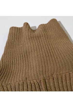 Style Core Aesthetics, New Style Trends Geometry Label Turtleneck Sweater