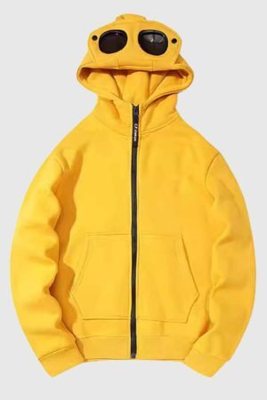 Style Core Aesthetics, New Style Trends Goggle Hoodie Jacket