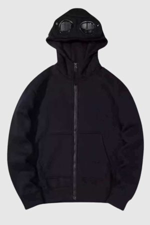 Style Core Aesthetics, New Style Trends Goggle Hoodie Jacket