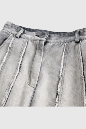 Style Core Aesthetics, New Style Trends Gradient Denim Cargo Sets