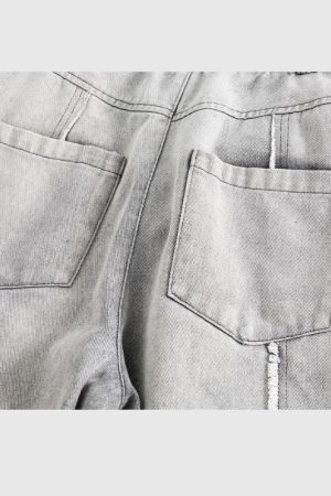 Style Core Aesthetics, New Style Trends Gradient Denim Cargo Sets