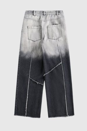 Style Core Aesthetics, New Style Trends Gradient Denim Cargo Sets