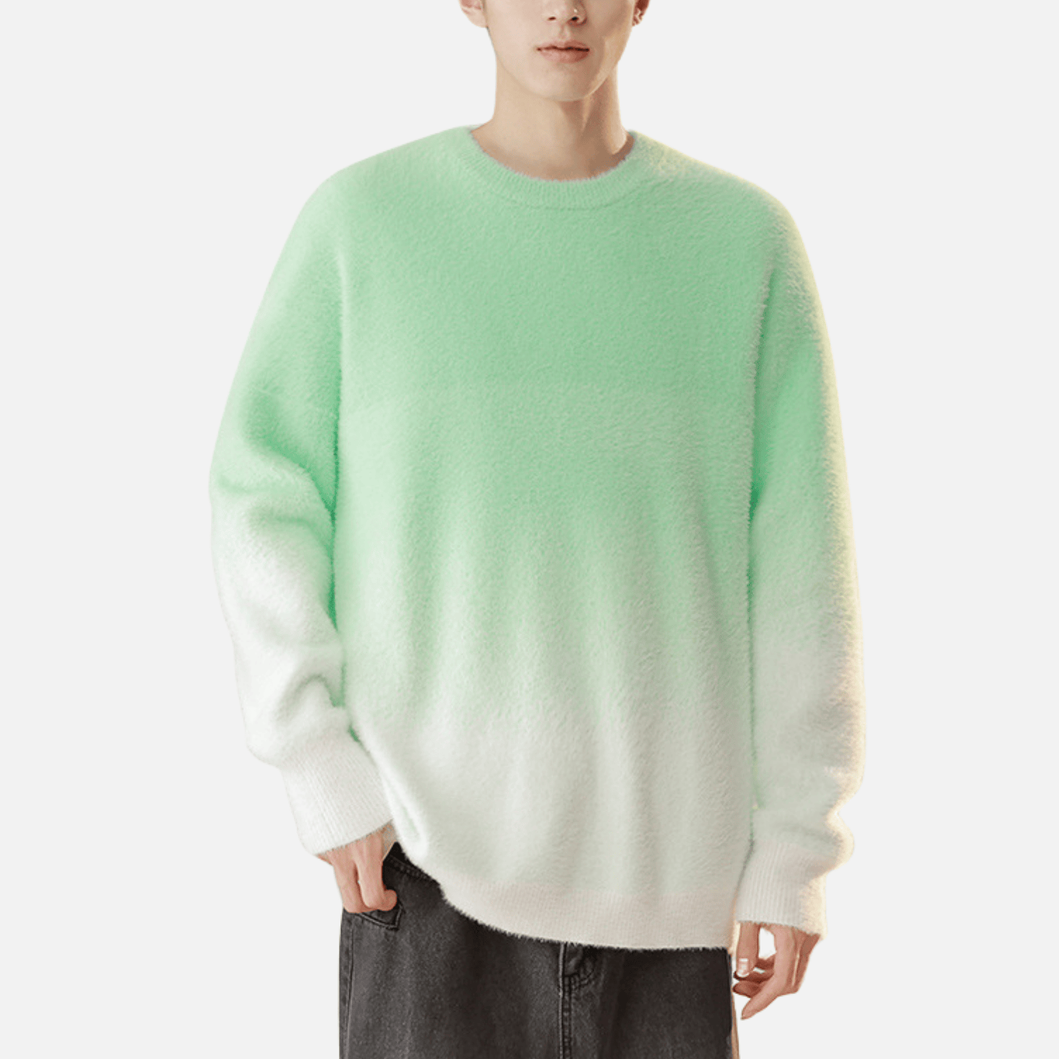Style Core Aesthetics, New Style Trends Gradient Knit Pullover Style Core Aesthetics, New Style Trends Gradient Knit Pullover