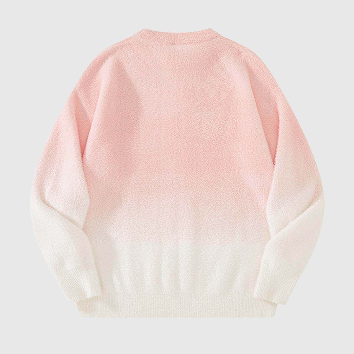 Style Core Aesthetics, New Style Trends Gradient Knit Pullover Style Core Aesthetics, New Style Trends Gradient Knit Pullover