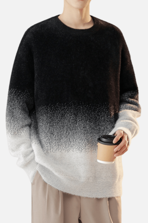 Style Core Aesthetics, New Style Trends Gradient Knit Pullover