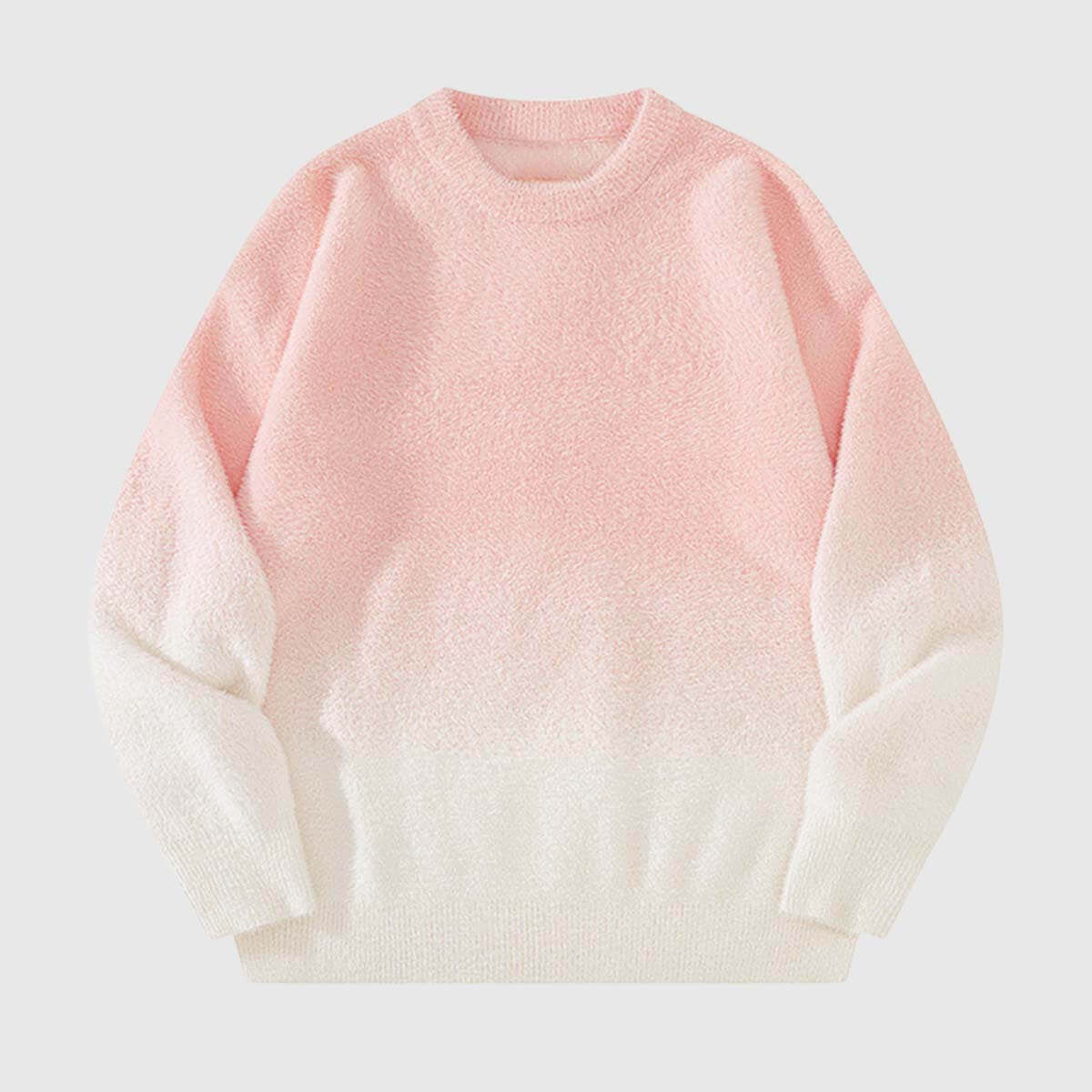 Style Core Aesthetics, New Style Trends Gradient Knit Pullover Style Core Aesthetics, New Style Trends Gradient Knit Pullover