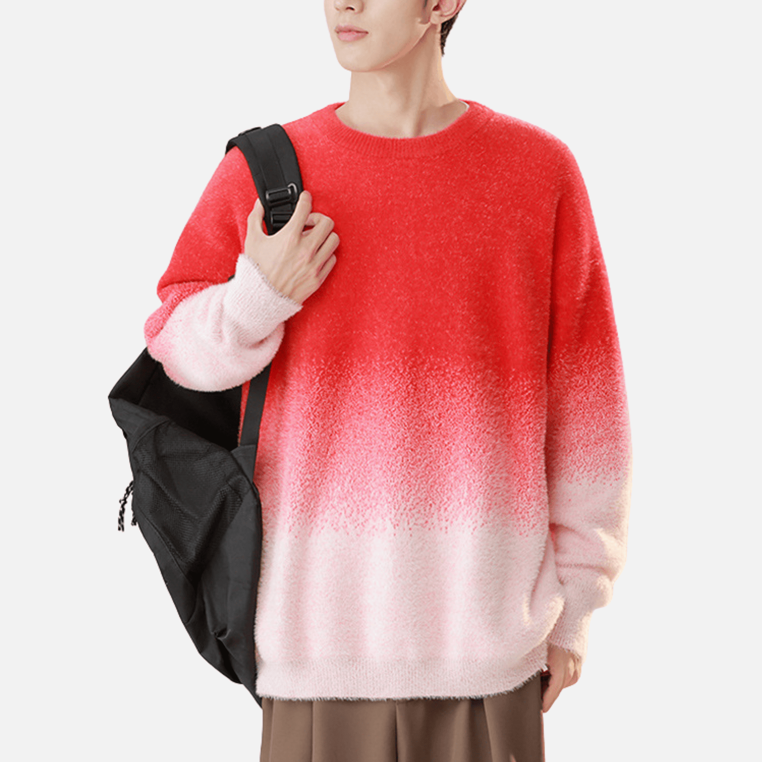 Style Core Aesthetics, New Style Trends Gradient Knit Pullover Style Core Aesthetics, New Style Trends Gradient Knit Pullover