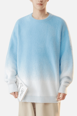 Style Core Aesthetics, New Style Trends Gradient Knit Pullover