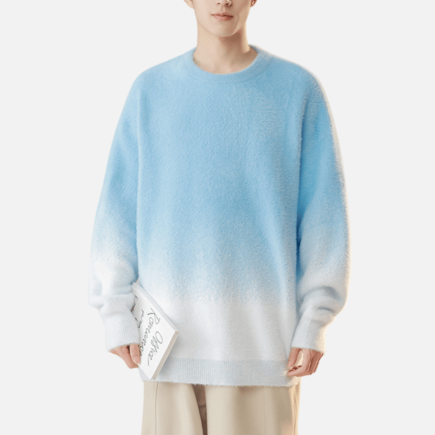 Style Core Aesthetics, New Style Trends Gradient Knit Pullover Style Core Aesthetics, New Style Trends Gradient Knit Pullover