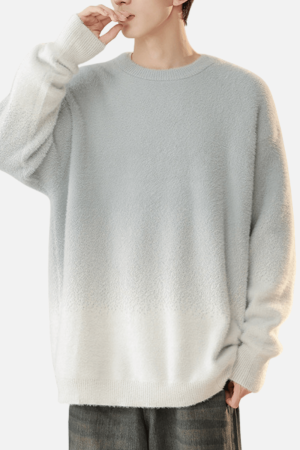 Style Core Aesthetics, New Style Trends Gradient Knit Pullover