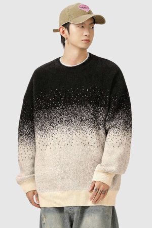 Style Core Aesthetics, New Style Trends Gradient Shade Sweater