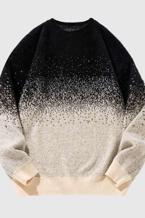 Style Core Aesthetics, New Style Trends Gradient Shade Sweater