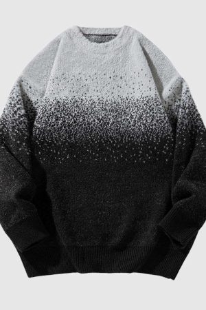 Style Core Aesthetics, New Style Trends Gradient Shade Sweater