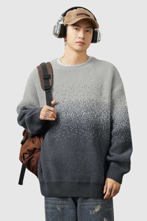 Style Core Aesthetics, New Style Trends Gradient Shade Sweater
