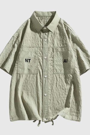 Style Core Aesthetics, New Style Trends Gradient Street Culture Shirt