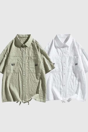 Style Core Aesthetics, New Style Trends Gradient Street Culture Shirt