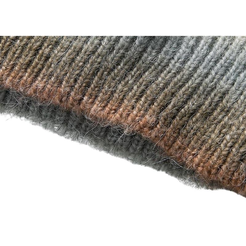 Style Core Aesthetics, New Style Trends Gradient Stripe Patchwork Knit Pullover Style Core Aesthetics, New Style Trends Gradient Stripe Patchwork Knit Pullover