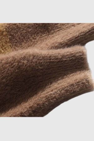 Style Core Aesthetics, New Style Trends Gradient Stripe Sweater