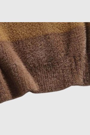 Style Core Aesthetics, New Style Trends Gradient Stripe Sweater