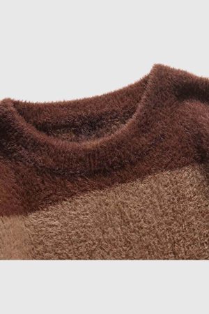 Style Core Aesthetics, New Style Trends Gradient Stripe Sweater