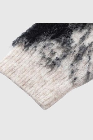 Style Core Aesthetics, New Style Trends Gradient Tie-Dye Fluffy Sweater