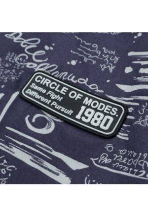 Style Core Aesthetics, New Style Trends Graffiti Full Print Shirt