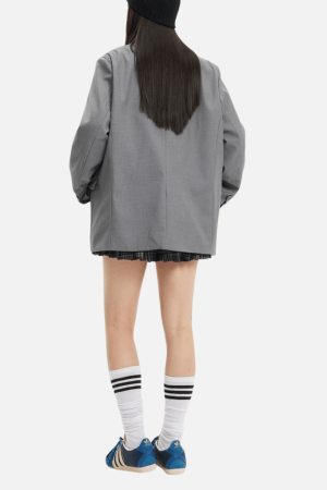 Style Core Aesthetics, New Style Trends Graffiti-Inspired Vintage Blazer