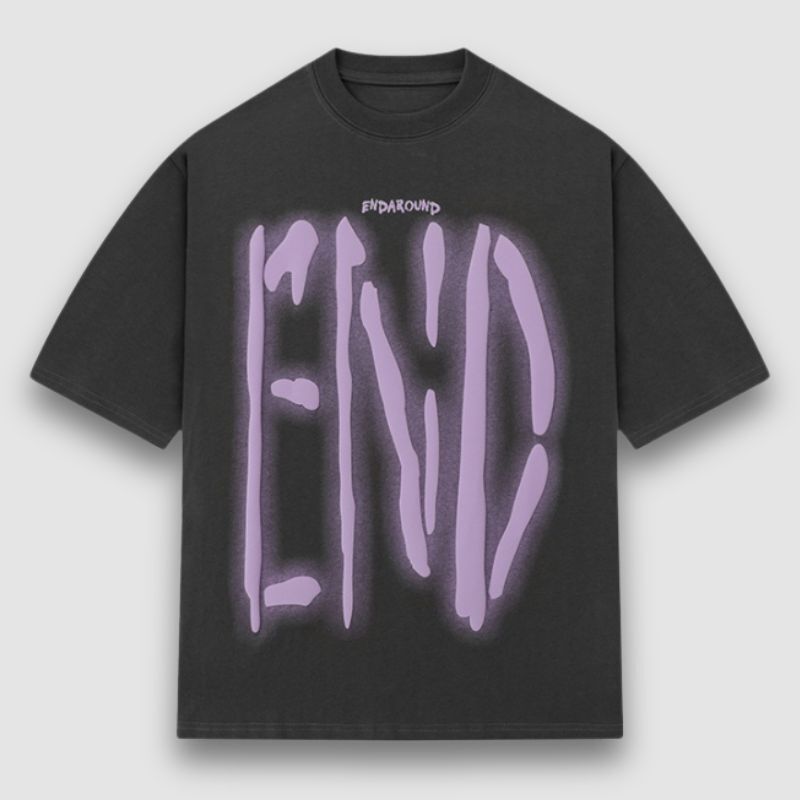 Style Core Aesthetics, New Style Trends Graffiti Letter Printed Tee
