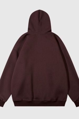 Style Core Aesthetics, New Style Trends Graffiti Line Person Pattern Printed Hoodies