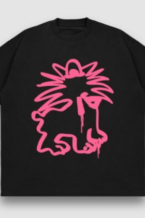 Style Core Aesthetics, New Style Trends Graffiti Monster Cotton Tee