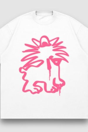 Style Core Aesthetics, New Style Trends Graffiti Monster Cotton Tee