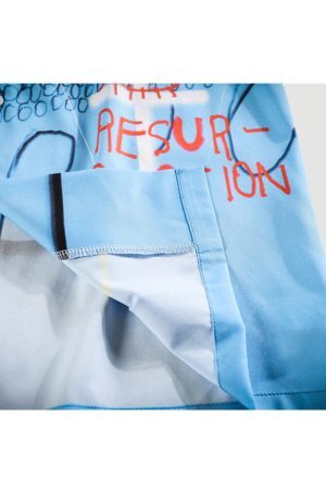 Style Core Aesthetics, New Style Trends Graffiti Printed Shirt