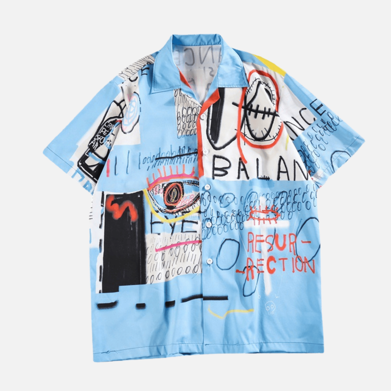 Style Core Aesthetics, New Style Trends Graffiti Printed Shirt