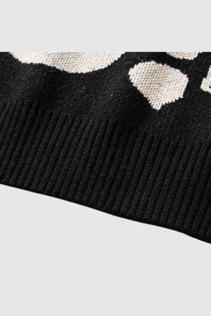 Style Core Aesthetics, New Style Trends Graphic Abstract Sweater