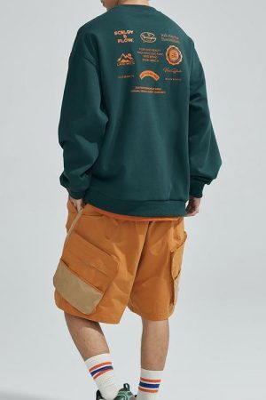 Style Core Aesthetics, New Style Trends Graphic Cityboy Pullover