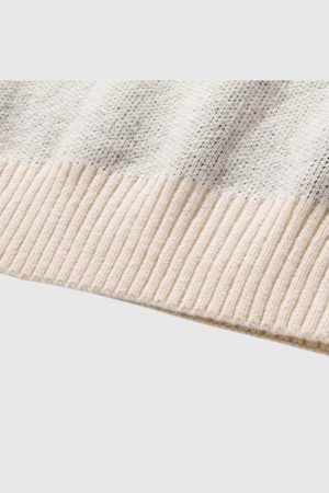 Style Core Aesthetics, New Style Trends Graphic Embroidered  Sweater