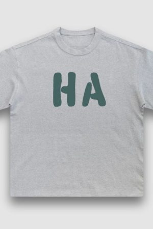 Style Core Aesthetics, New Style Trends HAHA Solid Loose Tee