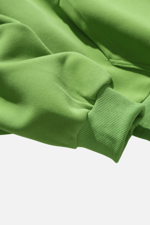 Style Core Aesthetics, New Style Trends Half-Zip Letter Print Sweatshirt