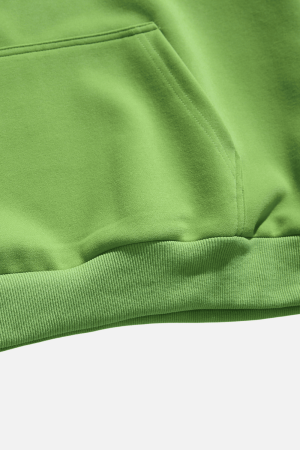 Style Core Aesthetics, New Style Trends Half-Zip Letter Print Sweatshirt