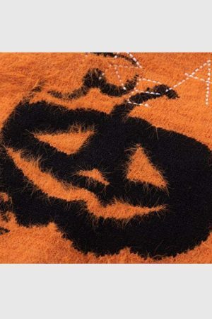 Style Core Aesthetics, New Style Trends Halloween Ghost Knit Sweater