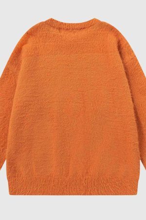 Style Core Aesthetics, New Style Trends Halloween Ghost Knit Sweater