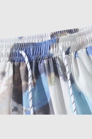 Style Core Aesthetics, New Style Trends Hawaiian Graffiti Print Set