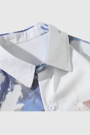 Style Core Aesthetics, New Style Trends Hawaiian Graffiti Print Set